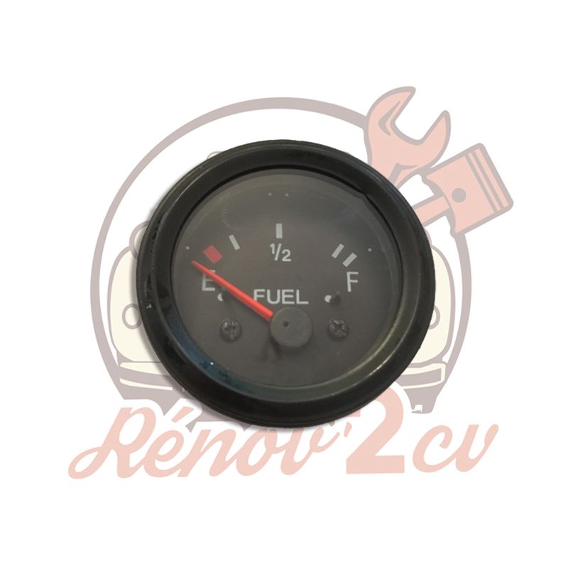 Vente Indicateur niveau de carburant noir (52mm) - MEHARI CLUB CASSIS