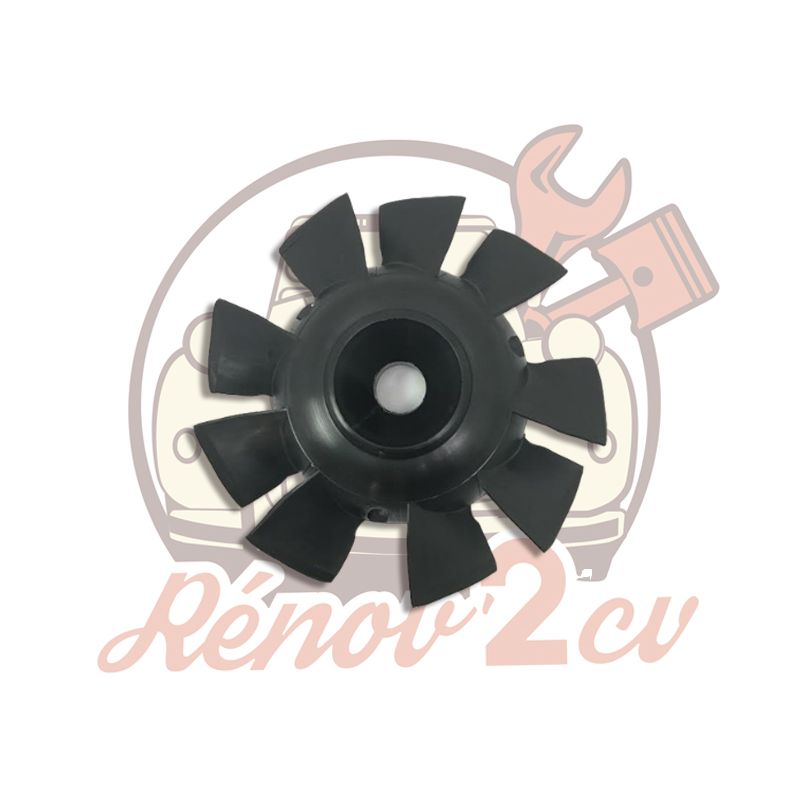 Ventilateur moteur 602cc 9 pales noires