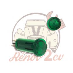 Voyant vert 12V pour tableau de bord 2CV Méhari Dyane