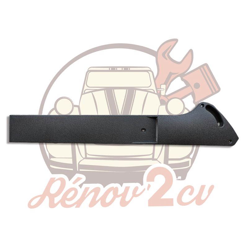 Bandeau de porte noir avant gauche pour 2cv 4 2cv6