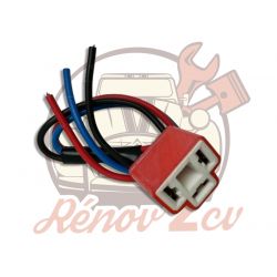 Connecteur ceramique pour ampoule de phare P43 et P45