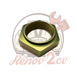 Ecrou pour moyeu arrière diamètre 44mm fabrication Française pour 2cv Méhari Dyane Acadiane