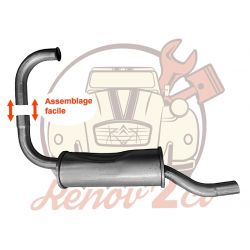 Primer silencioso 2cv 425cc desde 1963