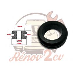 Passe-fil noir 2cv mehari dyane 15mm EXT 7mm INT