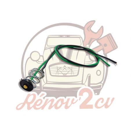 Passe-fil 2 Trous Pour Flexible De Phare Citroën 2CV / Dyane - Neuf