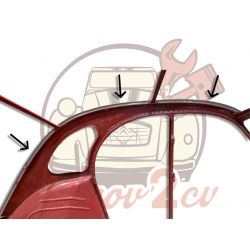 Profil haut de caisse côté gauche 2cv