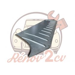 Metallblech unter Rücksitz 2cv neue Modell