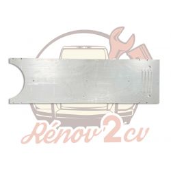 Tole inférieure de chassis 2cv et 2cv fourgonnette