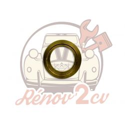 Rondelle bronze rainuré pour calage axe de pivot 2CV Méhari Dyane