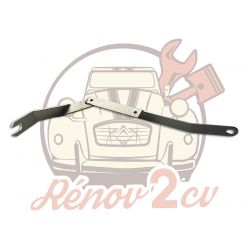 Support INOX de boitier de filtre à air plastique pour Dyane Acadiane