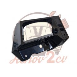 Support plastique noir de compteur de 2cv grand modèle