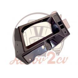 Support plastique marron de compteur de 2cv grand modèle