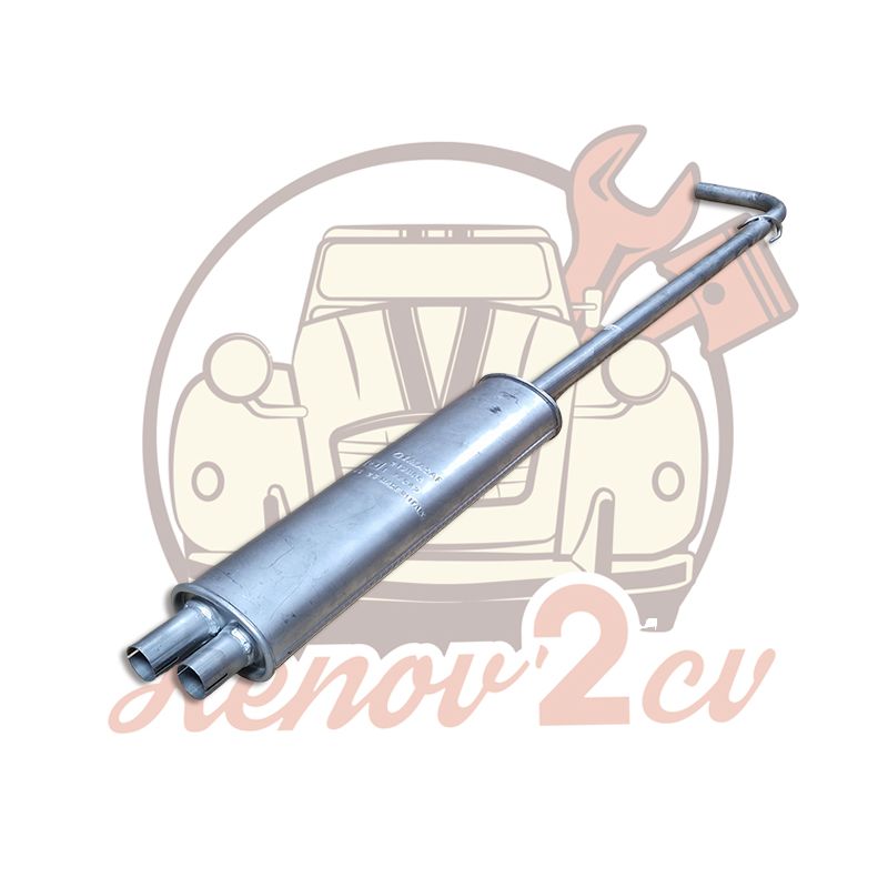 Echappement silencieux avant VISA 652cc Echappement silencieux avant VISA 652cc