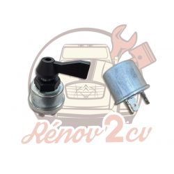 Kit centrale clignotante 6 Volts et contacteur de clignotant 2CV Dyane