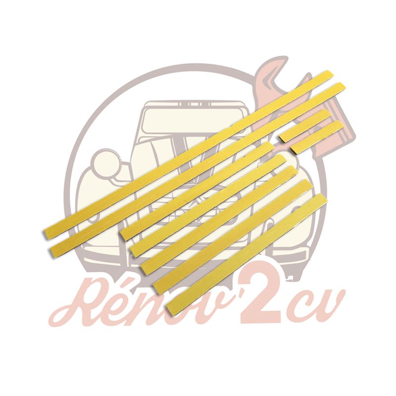 Kit mousse fixation chassis tubulaire Méhari