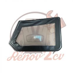 Haut de porte gauche noir pour Méhari avec tubulaire origine