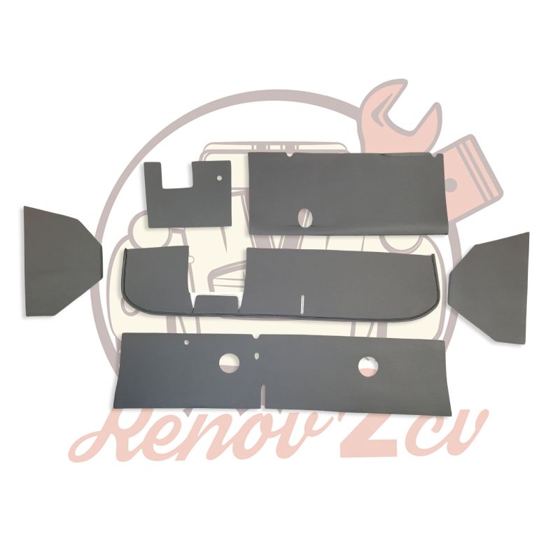Kit insonorisant intérieur 2CV AZ
