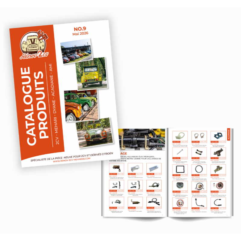 Catalogue produits RENOV 2CV 2026