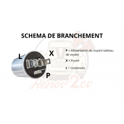 Centrale intermittenza frecce 12V
