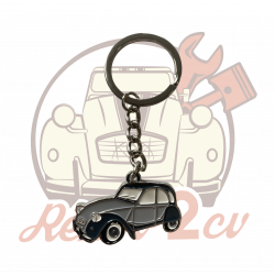 Porte clé 2CV CHARLESTON