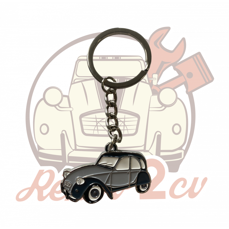 Porte clé 2CV CHARLESTON