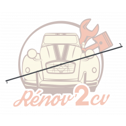Béquille de capot avant pour 2cv