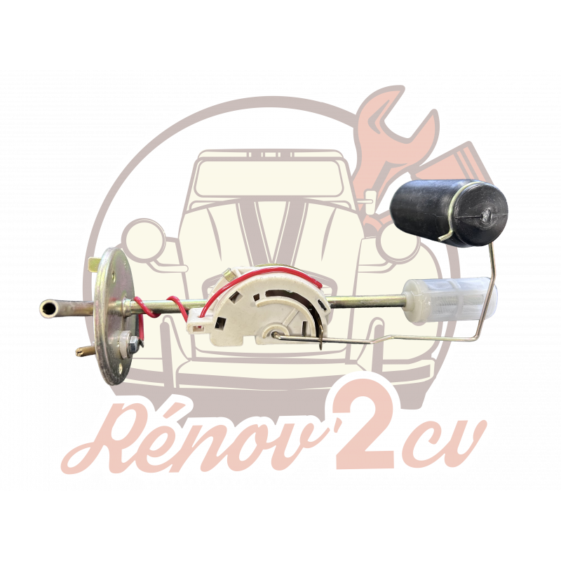 Rheostat reservoir 2cv Méhari Dyane 12V montage VEGLIA