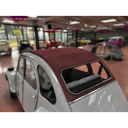 Rolldach 2cv small grain dunkelrot (rouge cinabre)