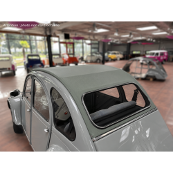 Capote 2cv petit grain vert embrun