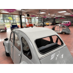 Capote 2cv gros grain blanche