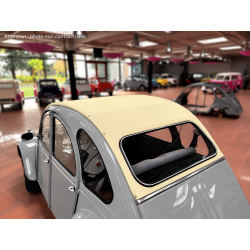 Strengthened hood 2cv yellow rialto grosgrain