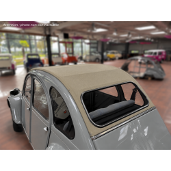 Capota 2cv beige gazelle lona reforzada