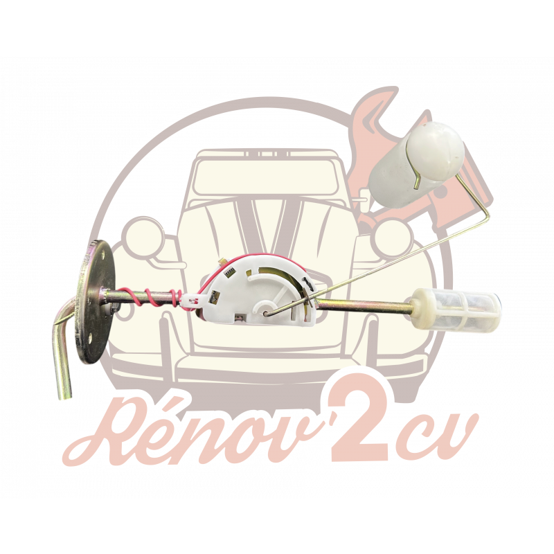 Rheostat reservoir 2cv Méhari Dyane 6V montage VEGLIA