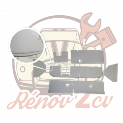 Kit insonorisant pour 2cv AZ avant novembre 1956 COULEUR GRIS