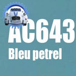 Atomiseur de peinture 400 ML net bleu petrel AC643