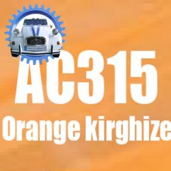 Atomiseur de peinture 400 ML net orange kirghize AC315