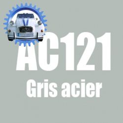 Atomiseur de peinture 400 ML net gris acier AC121