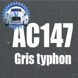 Atomiseur de peinture 400 ML net gris typhon AC147