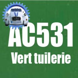 Atomiseur de peinture 400 ML net vert tuilerie AC531