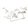 Bremsleitung hinten auf rechten Arm banjo 6.5mm