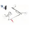 Mounting bracket for brake pipe and fuel hose