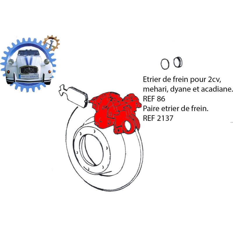 Décalcomanies Pour étriers De Frein 1/18 - Set De 4 Pièces Grandes - Marque INTERDECAL