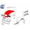 Capot moteur adaptable acier pour 2cv CITROEN
