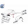 Head light lamp holder for 2cv