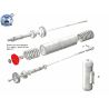 Embout pot de suspension 2cv mehari dyane 110mm