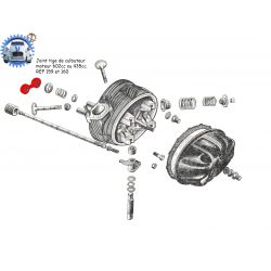 Joint tige de culbuteur pour 2cv Méhari Dyane moteur 602cc plat avec ergot sur méplat