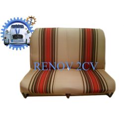 Garniture banquette arriere beige pour Dyane Rabatable