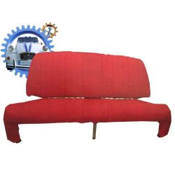 Garniture banquette arrière Ami8 rabattable rouge diamante