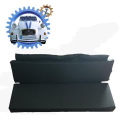 Banquette arrière noire de méhari avec mousse