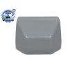 Cache serrure en plastique gris de porte AV / AR de 2cv